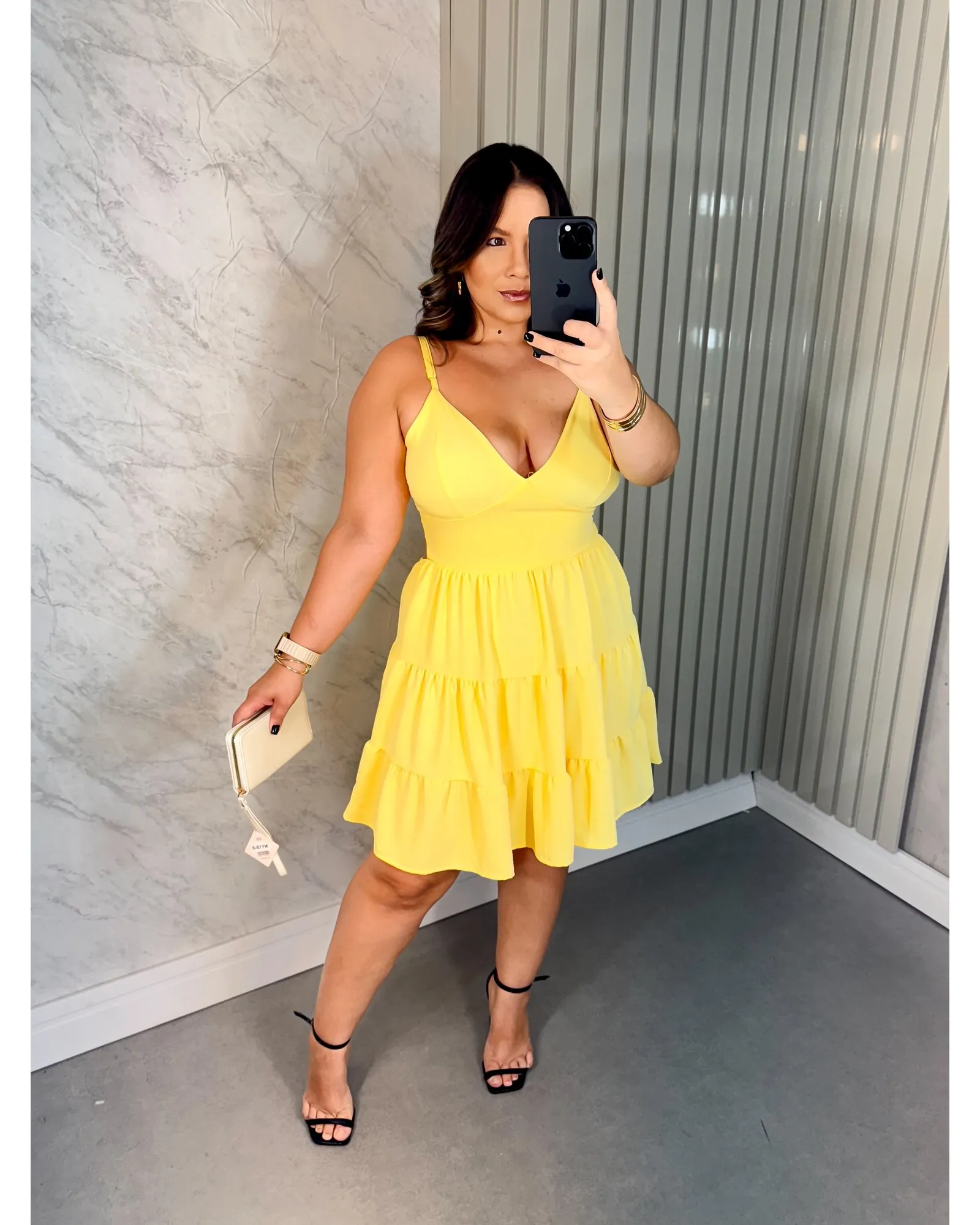 Vestido Curto Alça