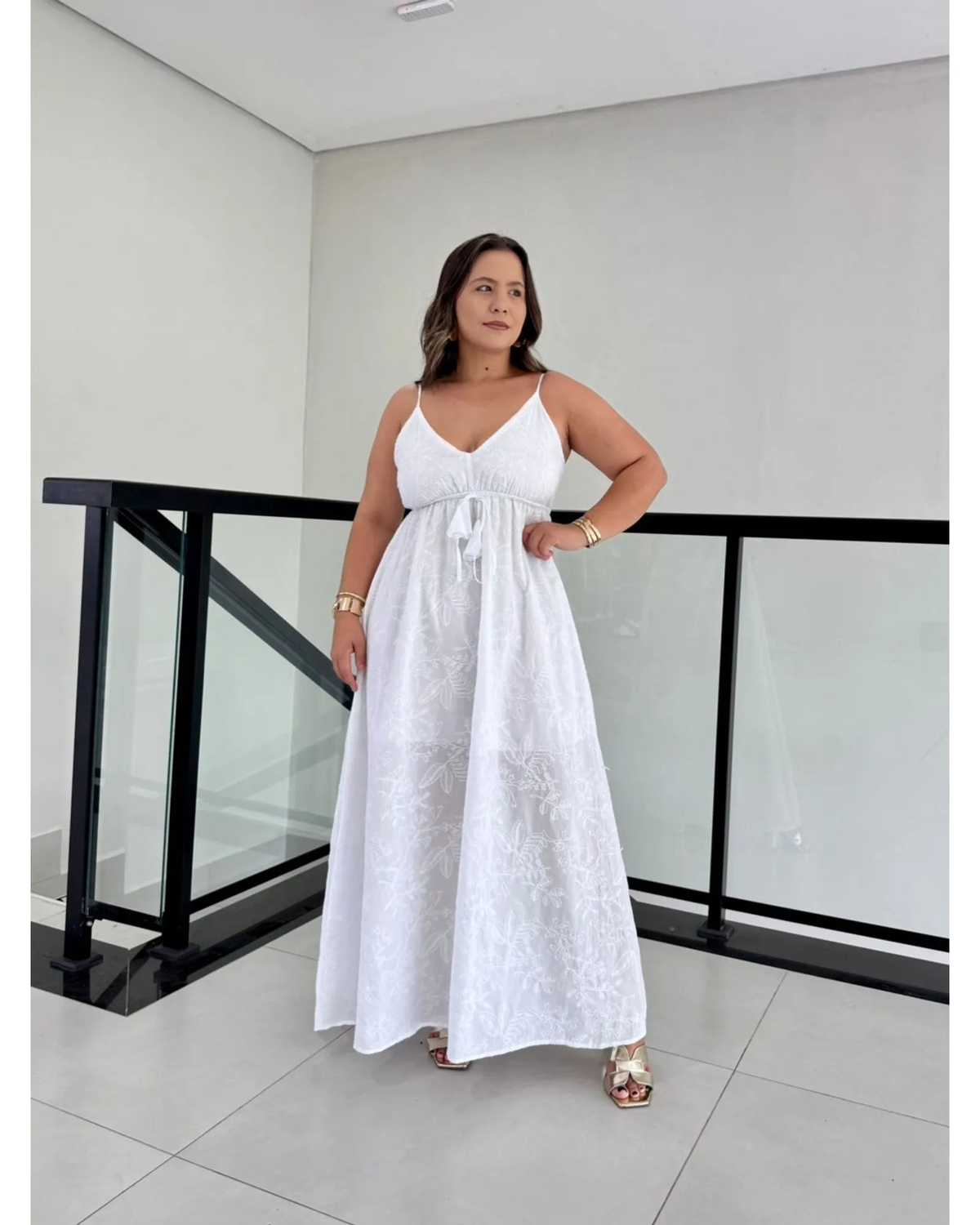 Vestido Bordado
