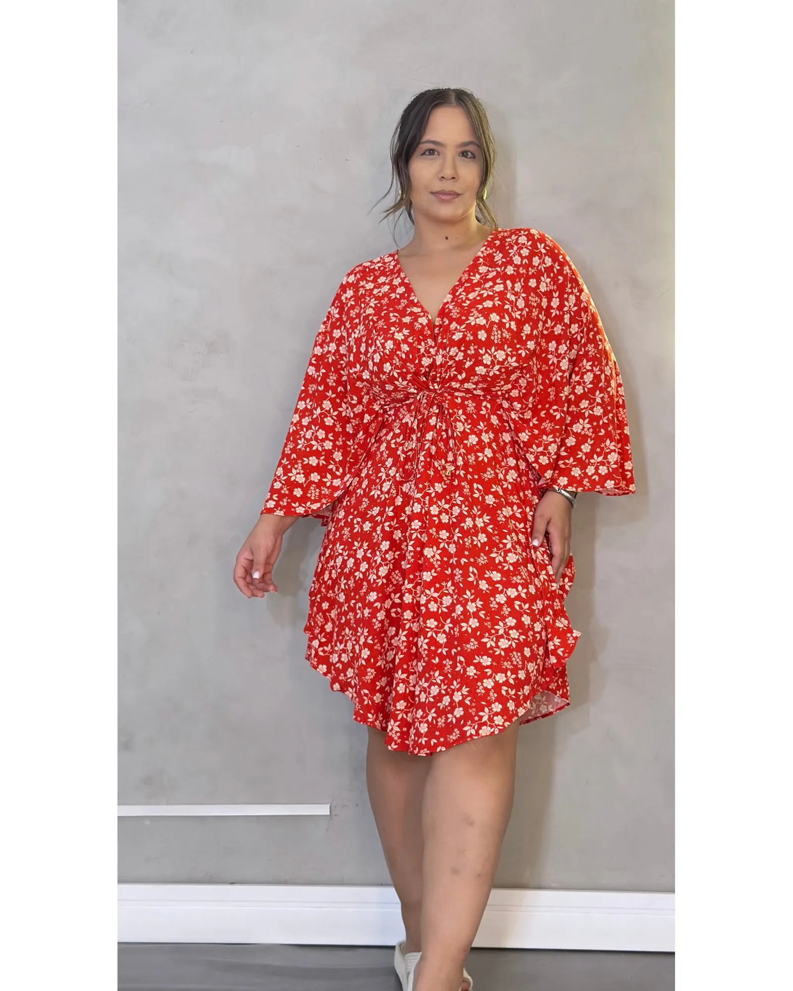 Vestido Curto Bata